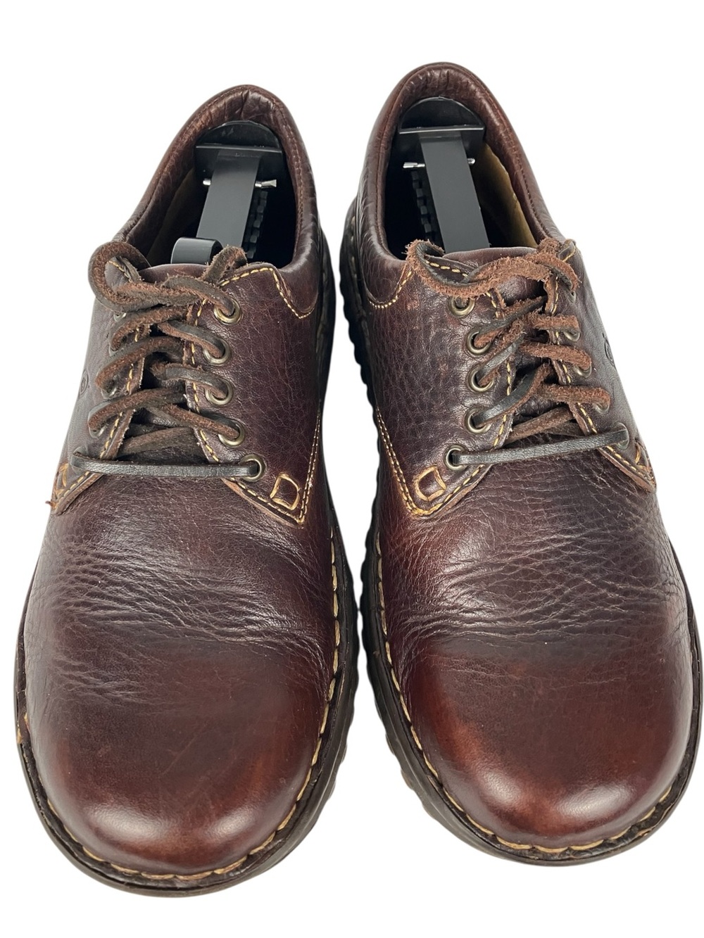 Born Ravine Oxford Shoe Women's 8 Brown Leather Rubber Soles Academia Classic